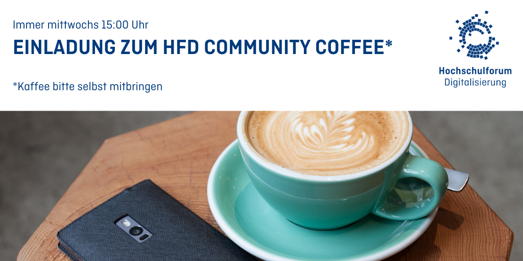 Einladung zum informellen Austausch beim HFD Community Coffee