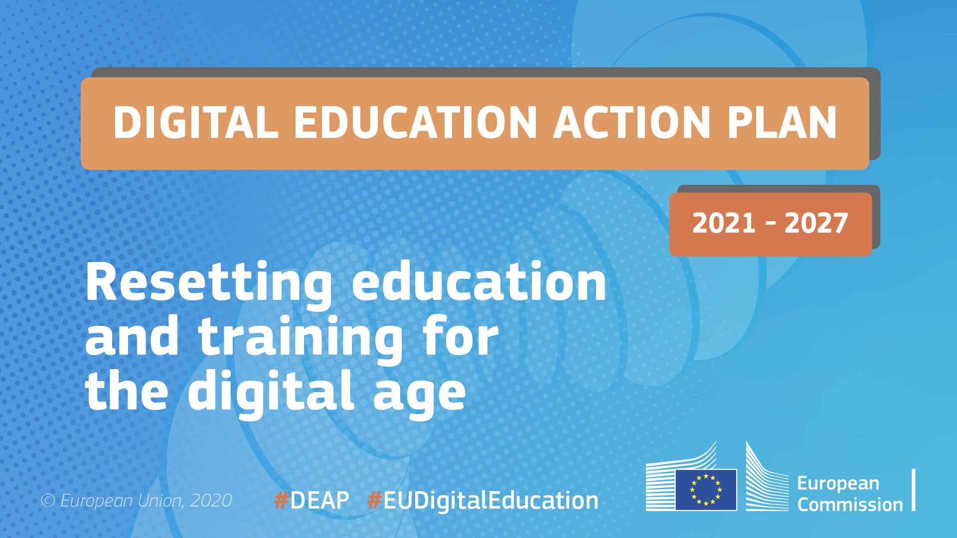 Grafik zum Aktionsplan für Digitale Bildung