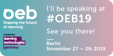 OEB 2019 - Shaping the future of learning