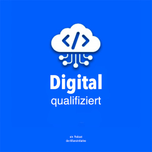 Logo &quot;Digital Qualifiziert&quot;-Podcast
