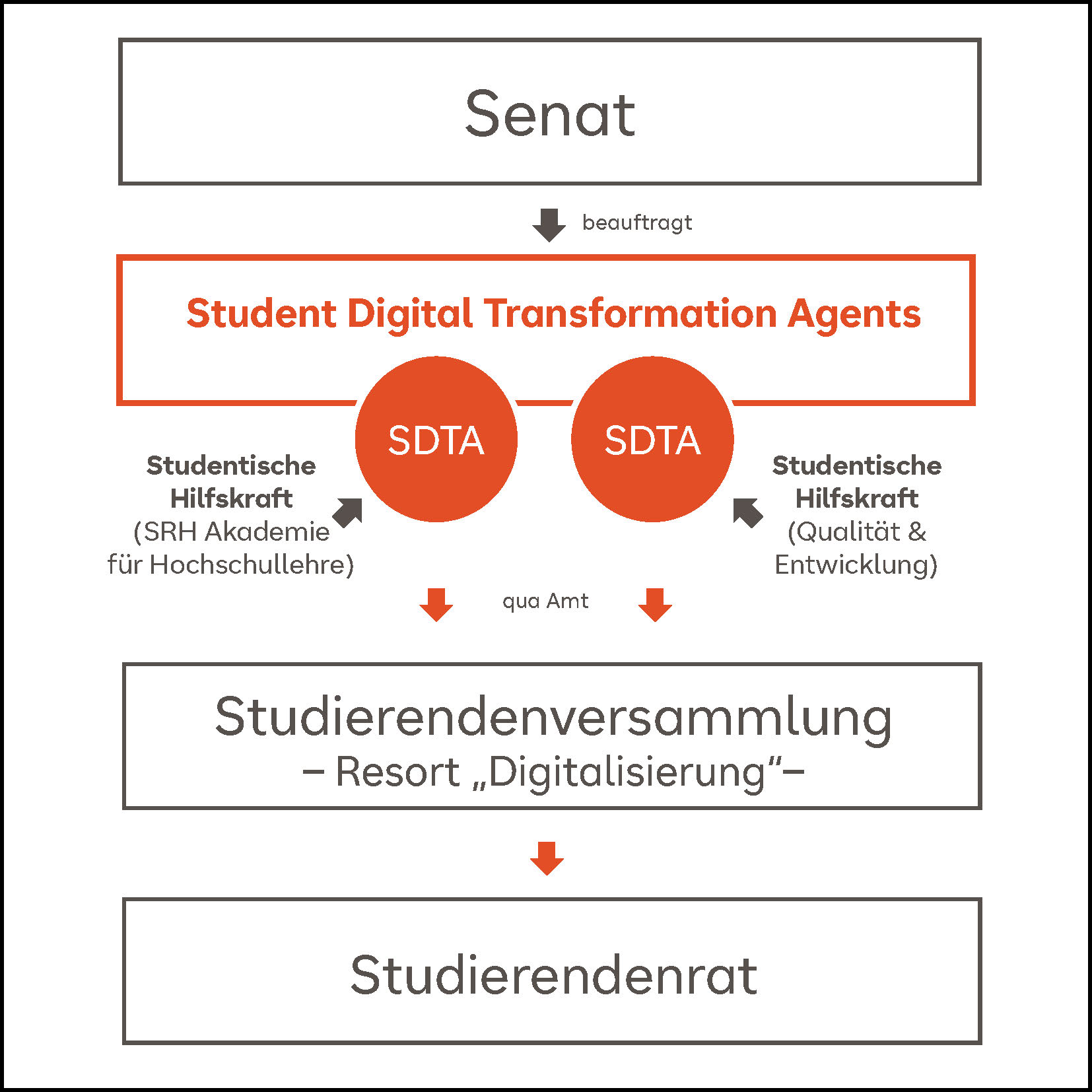 Grafik Anbindung der SDTA