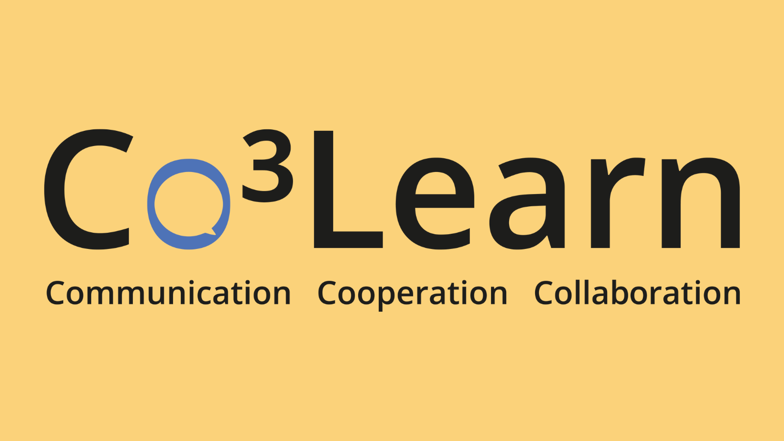 Logo: Co3 Learn Communication Cooperation Collaboration