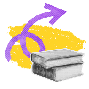 Die Illustration zeigt Bücher.