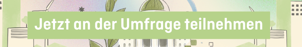 Jetzt an Umfrage teilnehmen